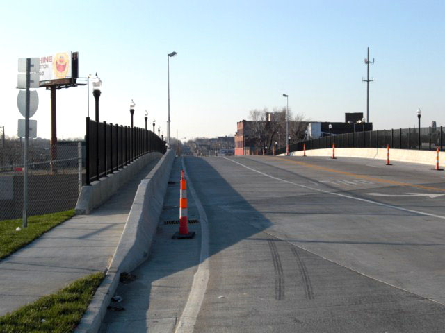 New Cass Bridge over I-70 St. Louis