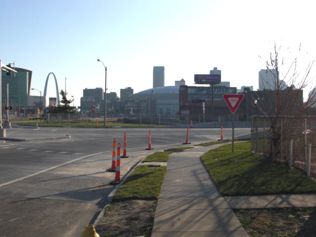 New intersection Broadway & Cass Avenue