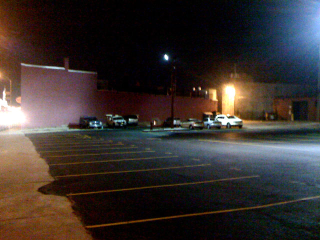 Parking lot Hamburger Mary's