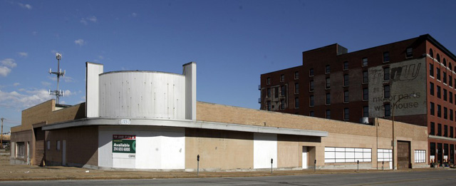 Boarded up