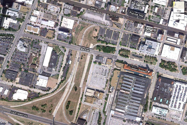Area around 22nd Street Intersection