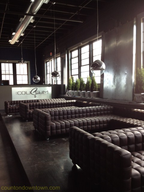 Entrance and seating area
