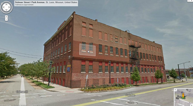 Former mop factory on Park Ave and Dolman Street (Google image)